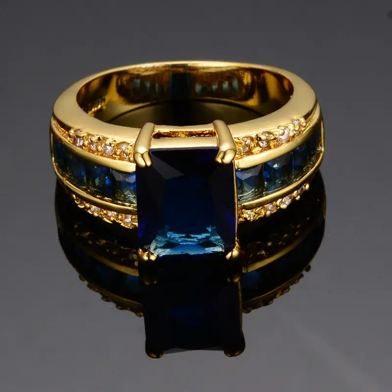 Kassira Azuremount Ring | Gold