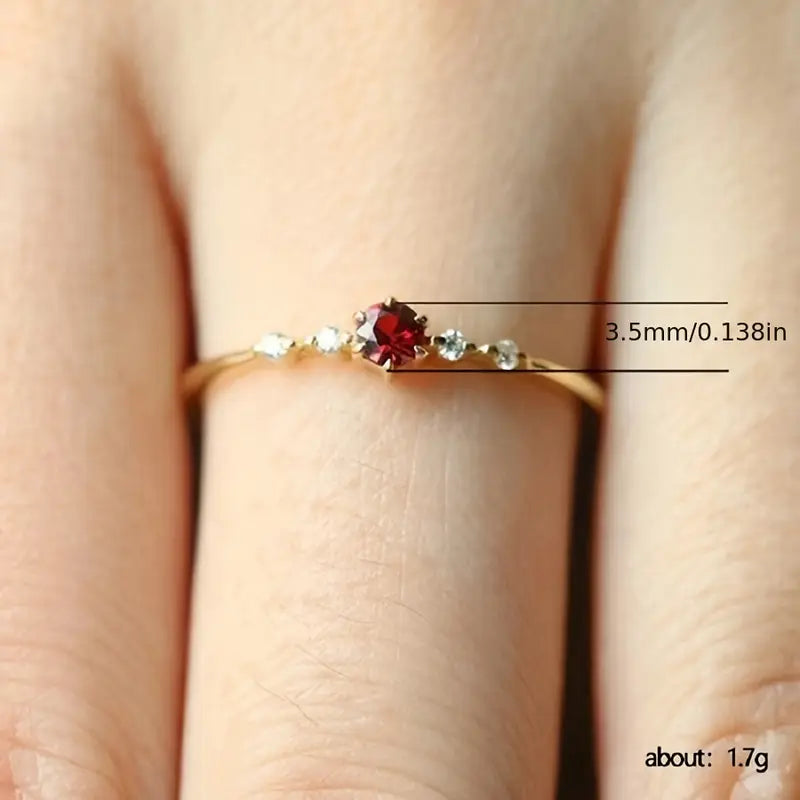 Venara Rubyvale Ring | Gold
