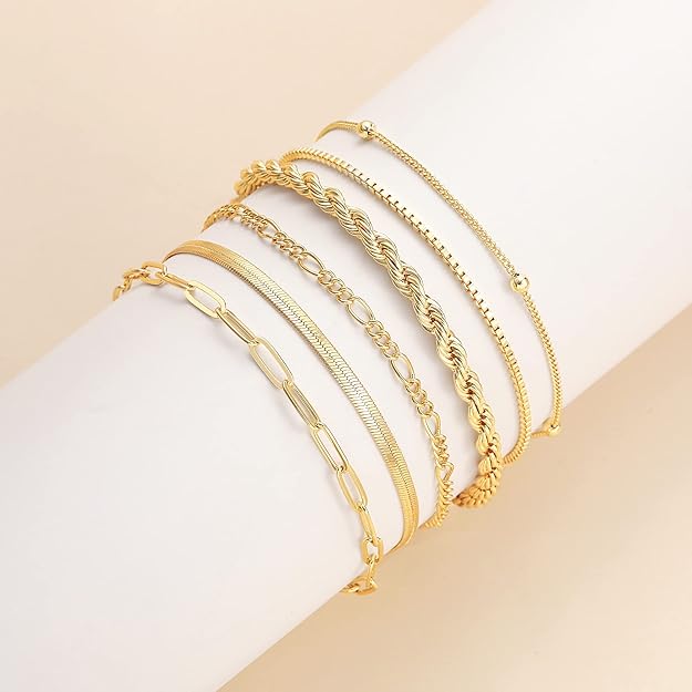 Isabel Vernetta Bracelet Set | White Gold